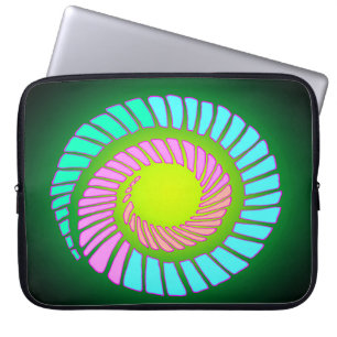 Erdspirale Laptop-Sieb Laptopschutzhülle