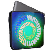 Erdspirale Laptop-Sieb Laptopschutzhülle (Vorne Rechts)