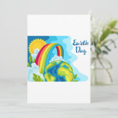 Erdtag Einladung (Stehend Vorderseite)