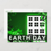 Erdtag : Hi-Fi-Zuhause Postkarte (Vorne/Hinten)