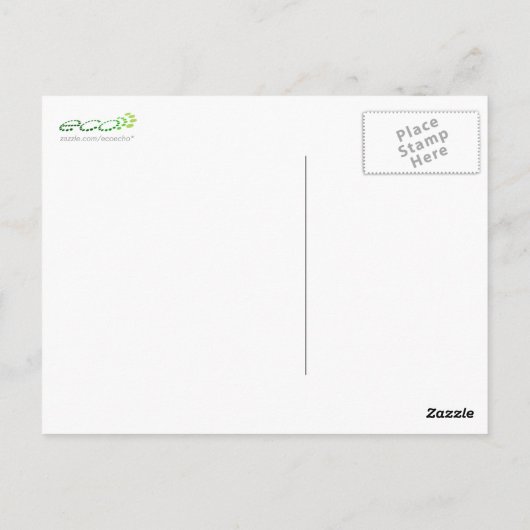 Erdtag : Hi-Fi-Zuhause Postkarte (Rückseite)