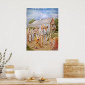 Erdtag in einem Laube (Poster) Poster (Küche)