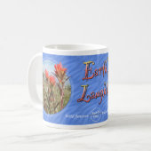 Erdtagesindischer Malerpinsel-Wildblume-Tasse Kaffeetasse (Vorderseite Links)