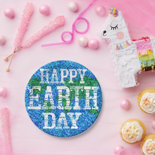 Erdtagespapier-Teller Pappteller (Party)