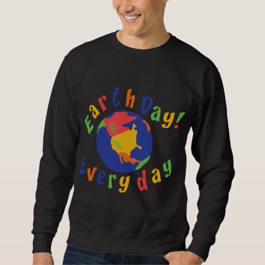 Erdtagestäglicher T - Shirt (Vorderseite)