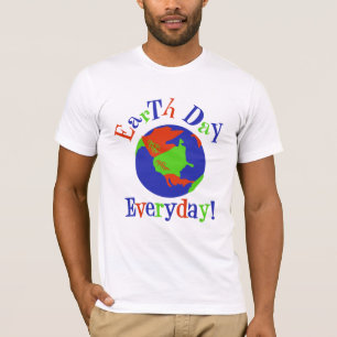 Erdtagestäglicher T - Shirt