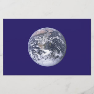 Erdtagsflagge Briefpapier