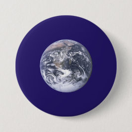 Erdtagsflagge Button