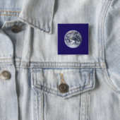 Erdtagsflagge Button (Beispiel)