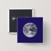 Erdtagsflagge Button (Vorne & Hinten)