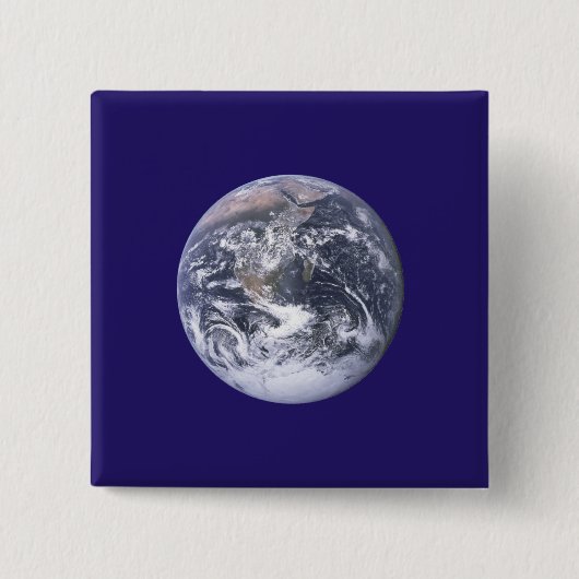 Erdtagsflagge Button (Vorderseite)
