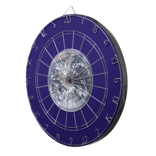 Erdtagsflagge Dartscheibe (Vorderseite rechts)