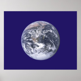 Erdtagsflagge Poster