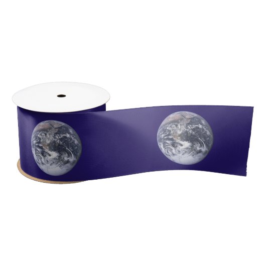 Erdtagsflagge Satinband (Spule)