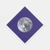 Erdtagsflagge Serviette (Ecke)