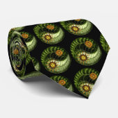 ErdtagYin Yang Bahn-Krawatte Krawatte (Gerollt)