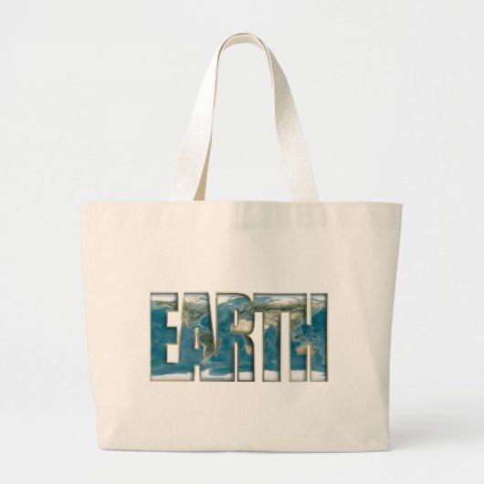 Erdtasche Jumbo Stoffbeutel (Vorne)