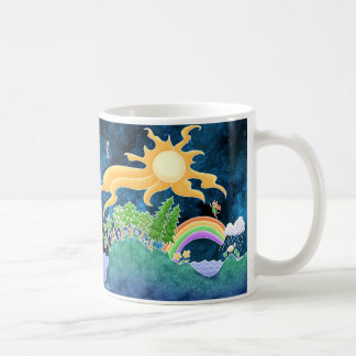 ErdTasse - Regenbogenwald Kaffeetasse