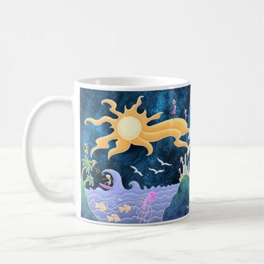 ErdTasse - Vulkanberge Kaffeetasse (Links)