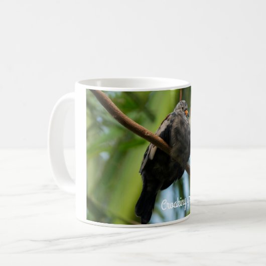 Erdtaube Kaffeetasse (Vorderseite Links)