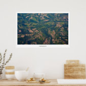 Erdthographie 11 poster (Küche)