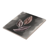 Erdton-Herbstlaub des Mittelalters Fliese (Seite)