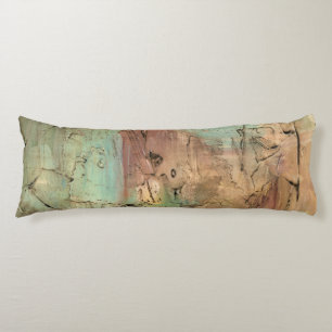 Erdton-Malerei mit gebrochener Oberfläche Seitenschläferkissen