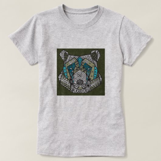 Erdton-Mamma-Bär T-Shirt (Design vorne)