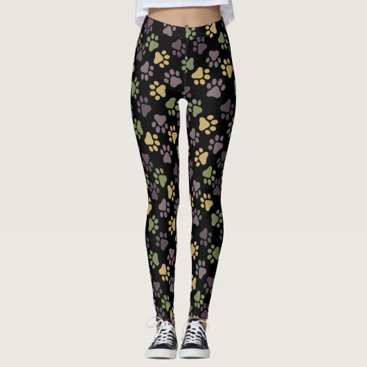 Erdton Paw Print Leggings (Vorderseite)