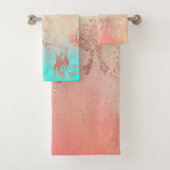 ERDTON RUSTISCHES MARMELKUSTOM TOWEL SET (Insitu)