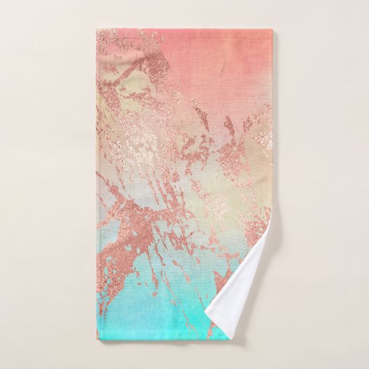 ERDTON RUSTISCHES MARMELKUSTOM TOWEL SET (Handtuch)