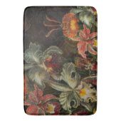 Erdton-Vintage Blumen Badematte (Vorderseite Vertikal)