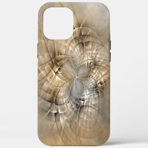 Erdtöne Abstrakte Moderne Fraktal-Kunst-Textur Case-Mate iPhone Hülle