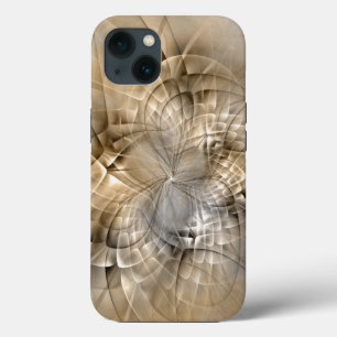 Erdtöne Abstrakte Moderne Fraktal-Kunst-Textur Case-Mate iPhone Hülle