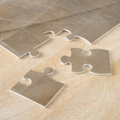 Erdtöne Abstrakte Moderne Fraktal-Kunst-Textur Puzzle (Seite)