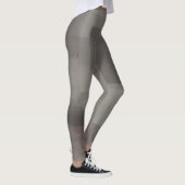 Erdtöne abstrakte Quadrate Leggings (Rechts)