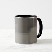Erdtöne abstrakte Quadrate Tasse (VorderseiteRechts)