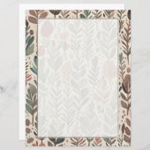 Erdtöne botanisch (Vorne/Hinten)