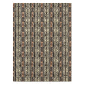 Erdtone Ethnic Tablecloth Tischdecke (Vorderseite)