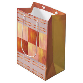 Erdtöne-Geschenktasche Skies Mittlere Geschenktüte