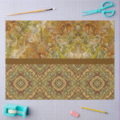 Erdtöne Muster-Tissue-Papier Seidenpapier (Basteln)