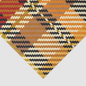 Erdtöne Plaid Seidenpapier (Ausschnitt)