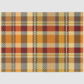Erdtöne Plaid Seidenpapier (Vorderseite)
