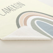 Erdtone-Rainbow-Illustration mit Namen Sherpadecke (3/4)