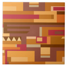 Erdtöne rotes braunes Muster