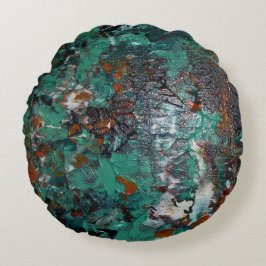 Erdtöne Rundes Kissen