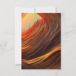 Erdtöne Surreal Sunrise Einladung