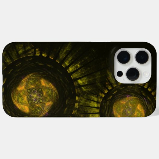 Erdtöne und räumliche Formen Case-Mate iPhone Hülle (Rückseite (Horizontal))