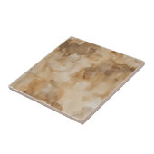 Erdtone Wasserfarbmuster Fliese (Seite)