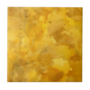 Erdtone Wasserfarbmuster Fliese